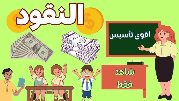 عرض بوربوينت درس النقود مادة الرياضيات الاول الابتدائي