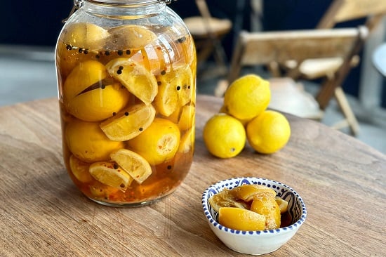 كيفية عمل مخلل الليمون