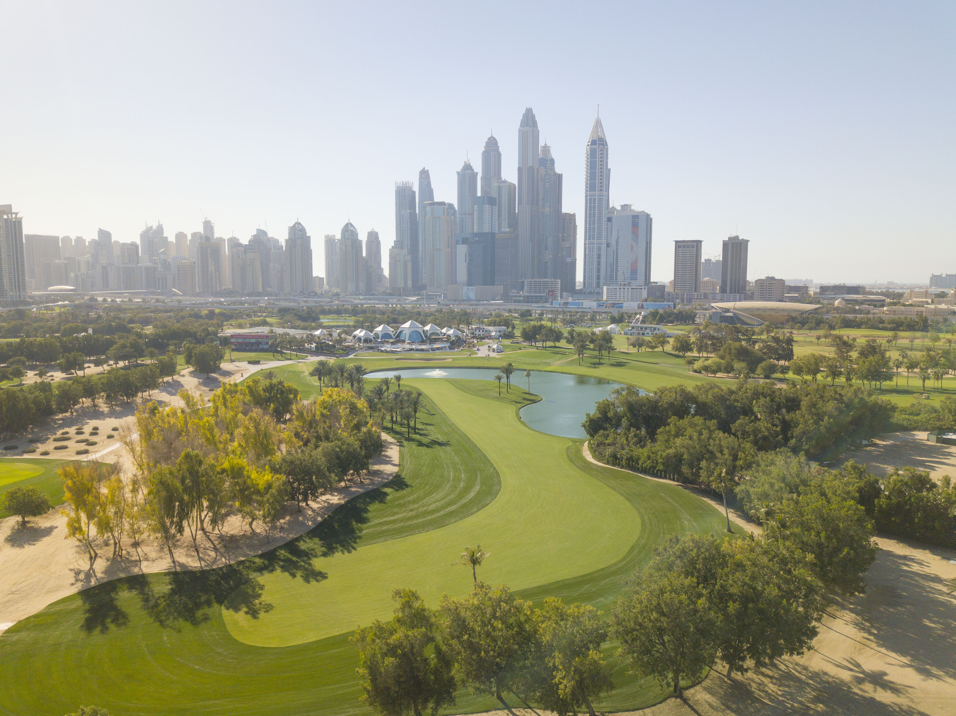 ملاعب الغولف في الإمارات